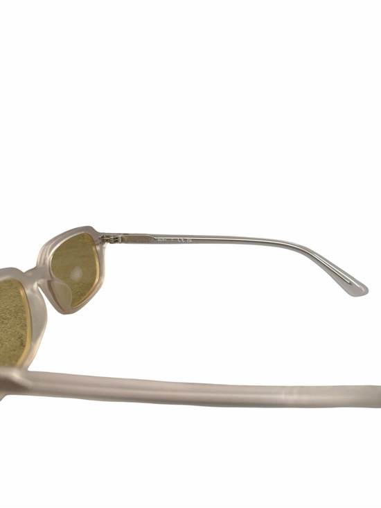 NIB Authentic Ray-Ban Zuri Bio Based Transparent Frame Sunglasses Yellow Lenses main image 4